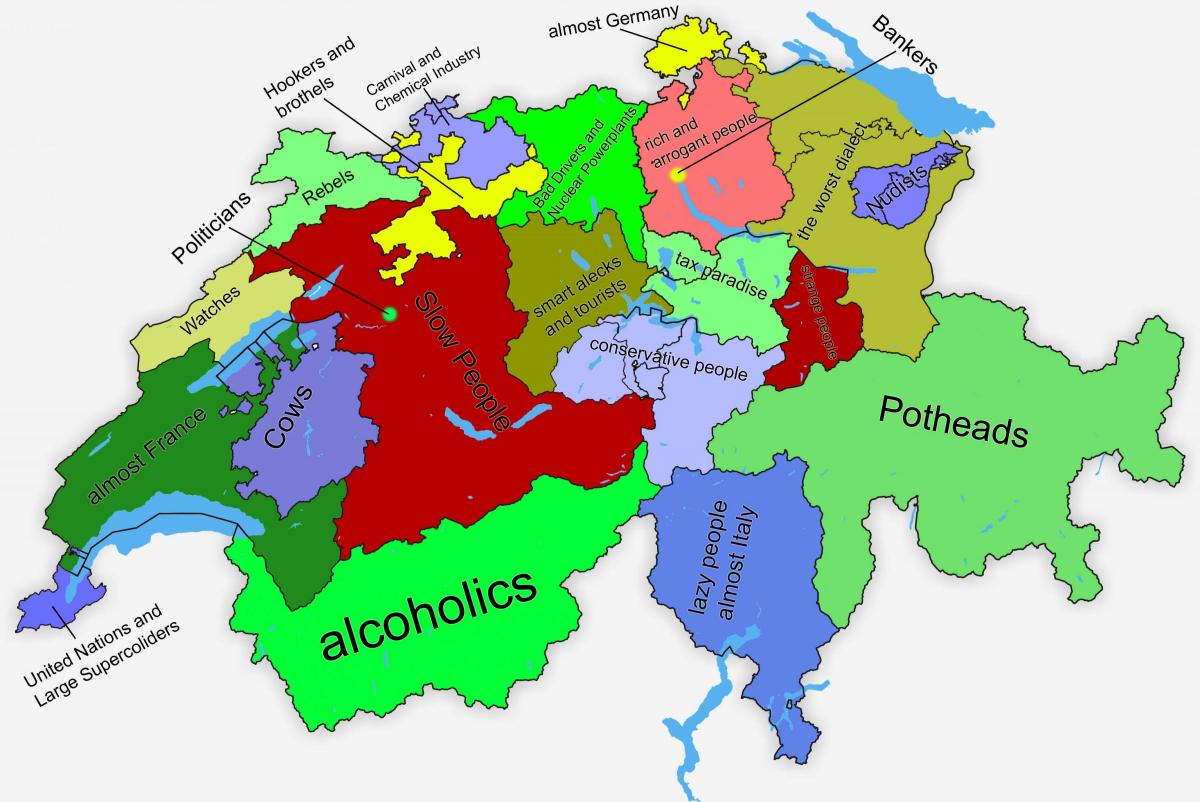 지도는 스위스의 광저우