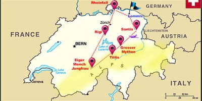 Jungfrau switzerland 지도